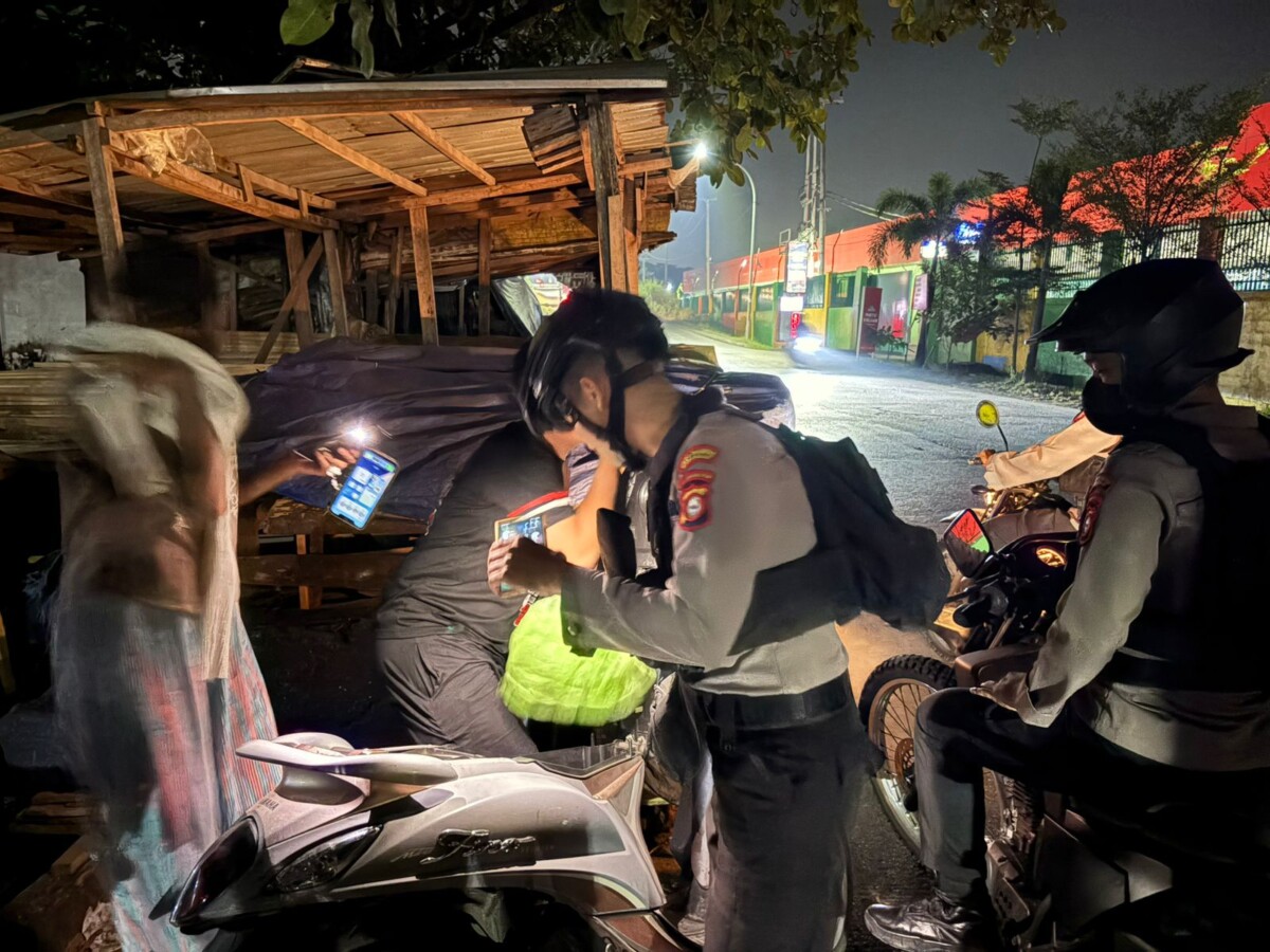 KYRD Polres Pelabuhan Makassar Menyasar Titik Rawan Kriminalitas di Malam Hari