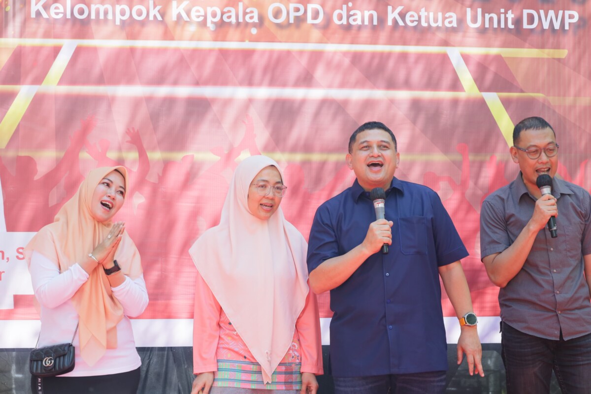 Balai Kota Makassar Bergema, Merah Putih Lewat Lantunan Lagu