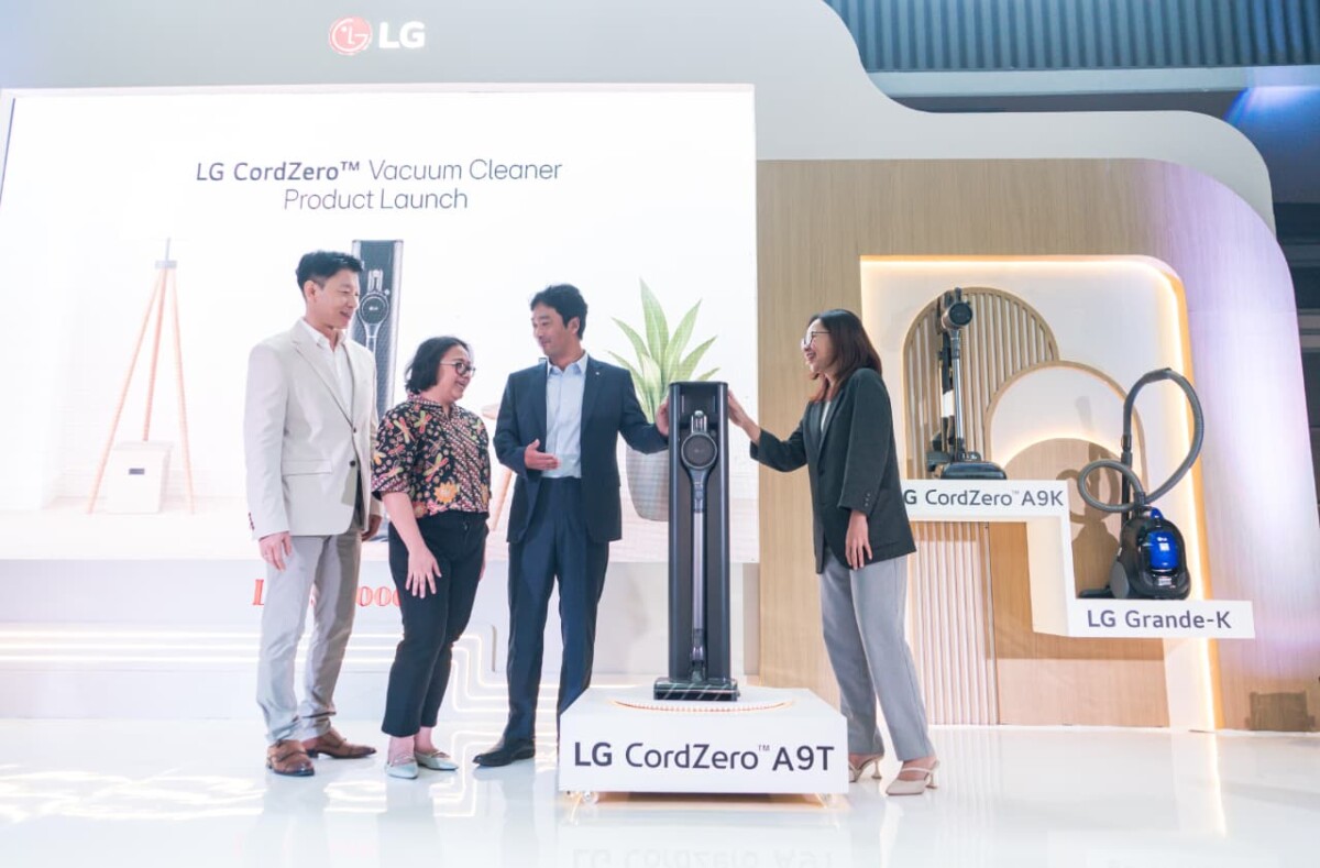 LG Hadirkan Koleksi Vacuum Cleaner Premium di Indonesia, Dipimpin CordZero A9T All-in-One Tower™️
