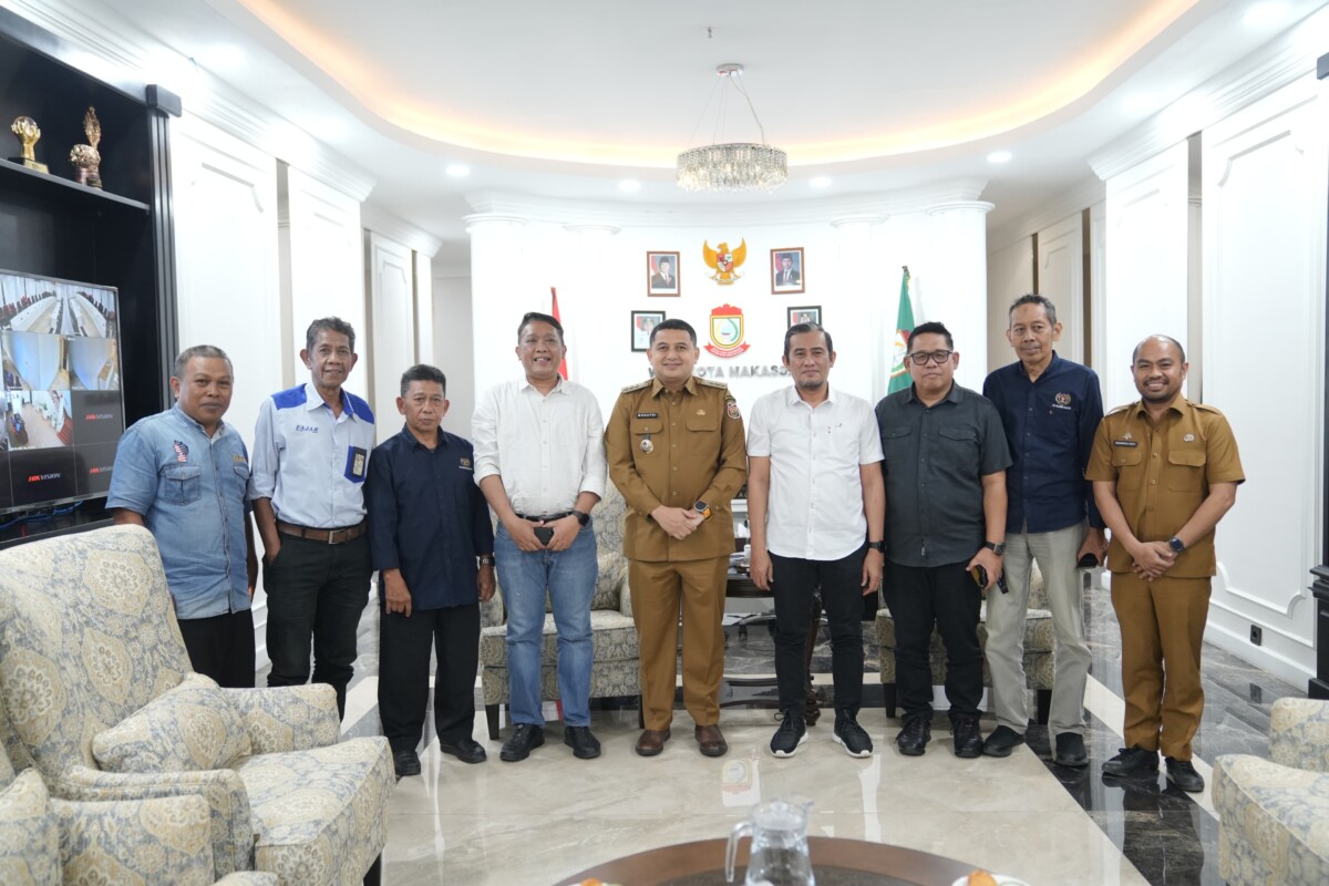 Bahas Raker hingga Peresmian Kantor Baru, PWI Sulsel Temui Wali Kota Makassar