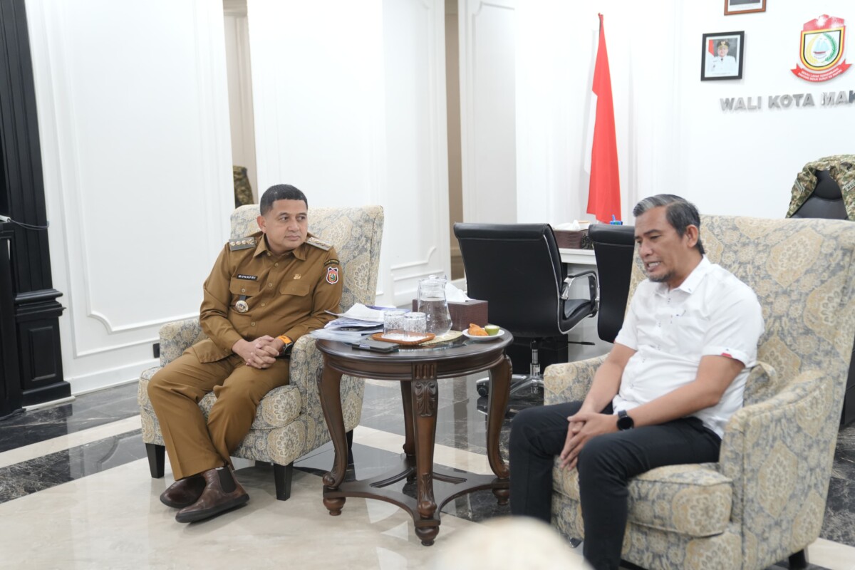 Bahas Raker hingga Peresmian Kantor Baru, PWI Sulsel Temui Wali Kota Makassar