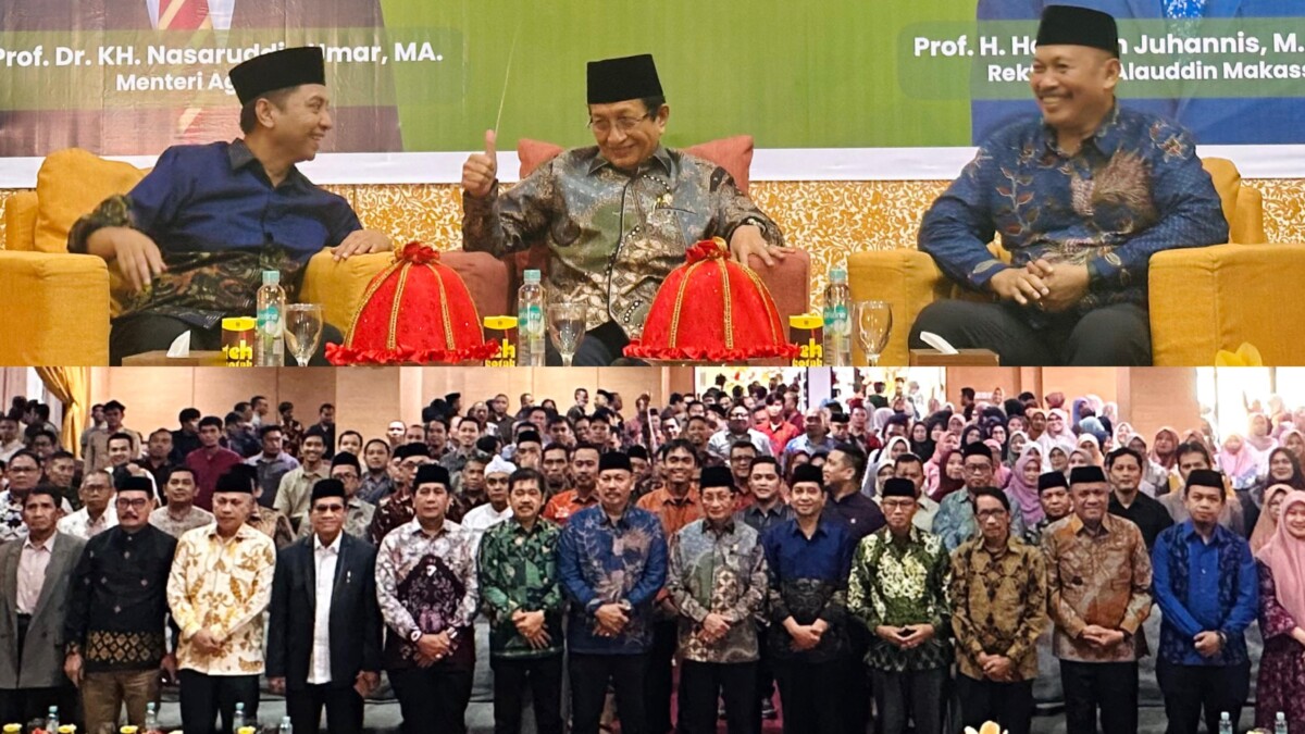 Menag Minta UIN Alauddin dan Kemenag Sulsel Jadi Lokomotif Peradaban Ilmu Pengetahuan Islam Modern