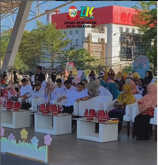 Peringatan Hari Anak Nasional Ke-41 di Makassar, Dinkes Beri Pelayanan Sunat Massal