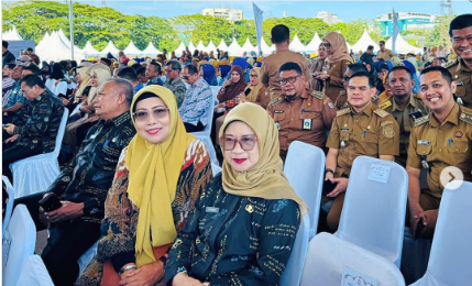 Hadiri Harganas ke-32, Kepala Dinas Pertanahan Makassar Dukung Penguatan Ketahanan Keluarga