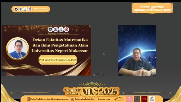 Olympic of Statistics HMPS Statistika FMIPA UNM Tahun 2025 Resmi Dibuka