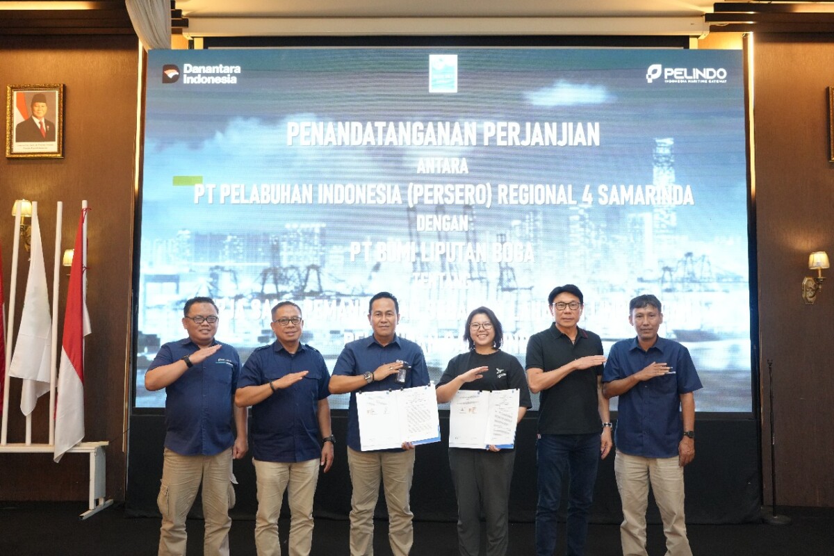 Pelindo dan Bumi Liputan Boga Teken PKS Pemanfaatan Lahan Pelabuhan Samarinda