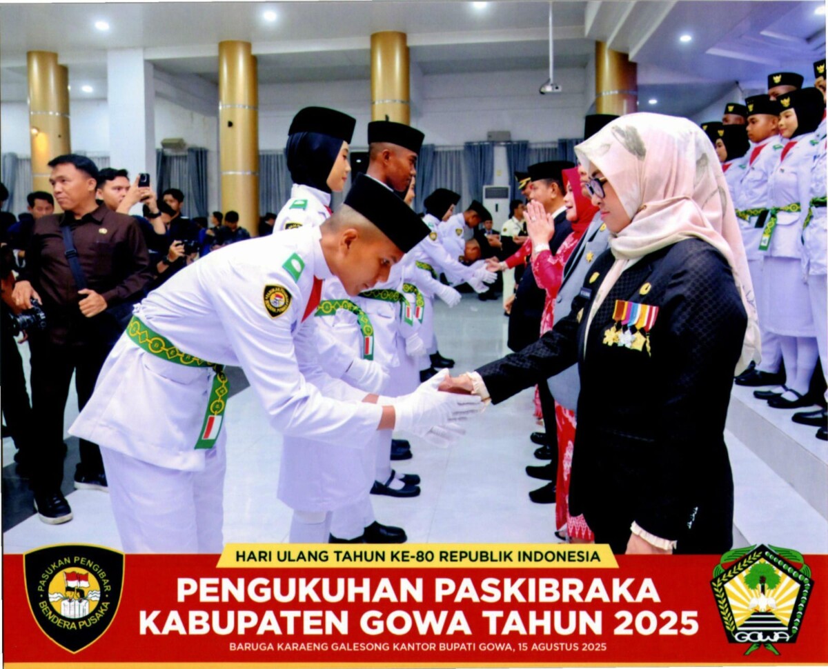 Andi Kafka Almuqtadir, Siswa MAN IC Gowa, Bersinar sebagai Anggota Paskibra Kabupaten Gowa 2025
