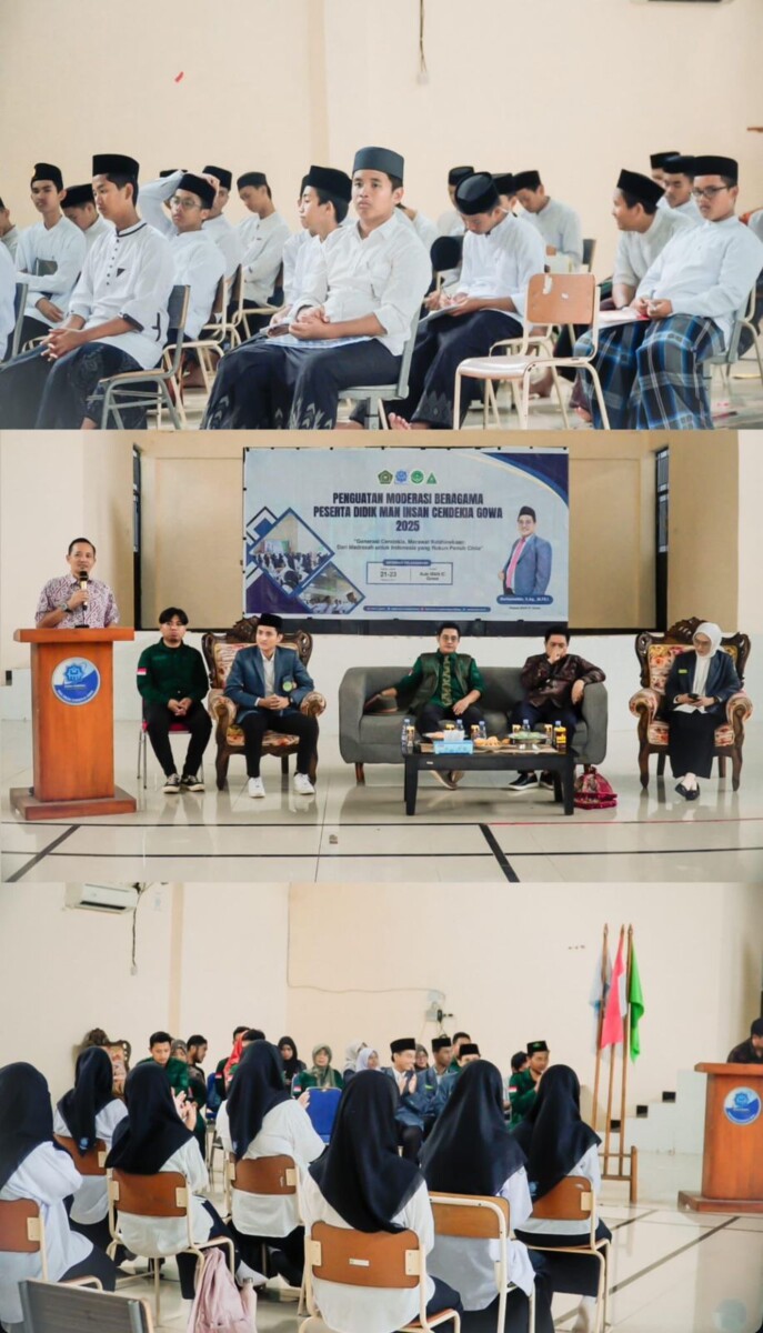 MAN IC Gowa Akhiri Penguatan Moderasi Beragama dengan Semangat Kebhinekaan dan Baiat Peserta