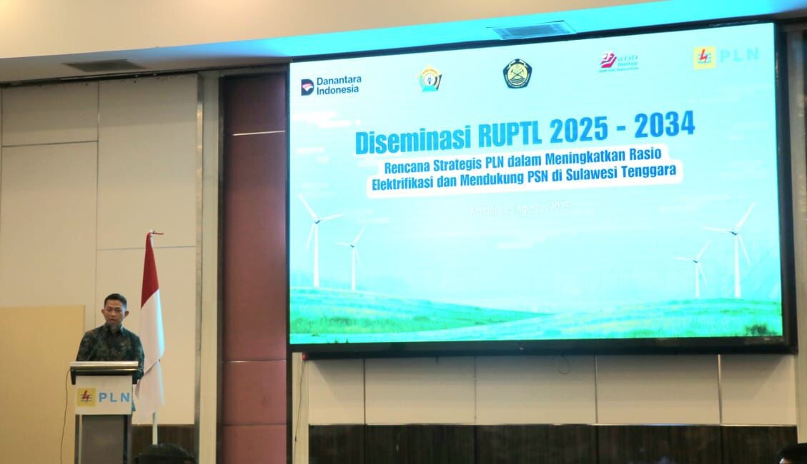 Wujudkan Energi Berkeadilan, PLN dan Pemprov Sultra Gelar Diseminasi RUPTL 2025–2034