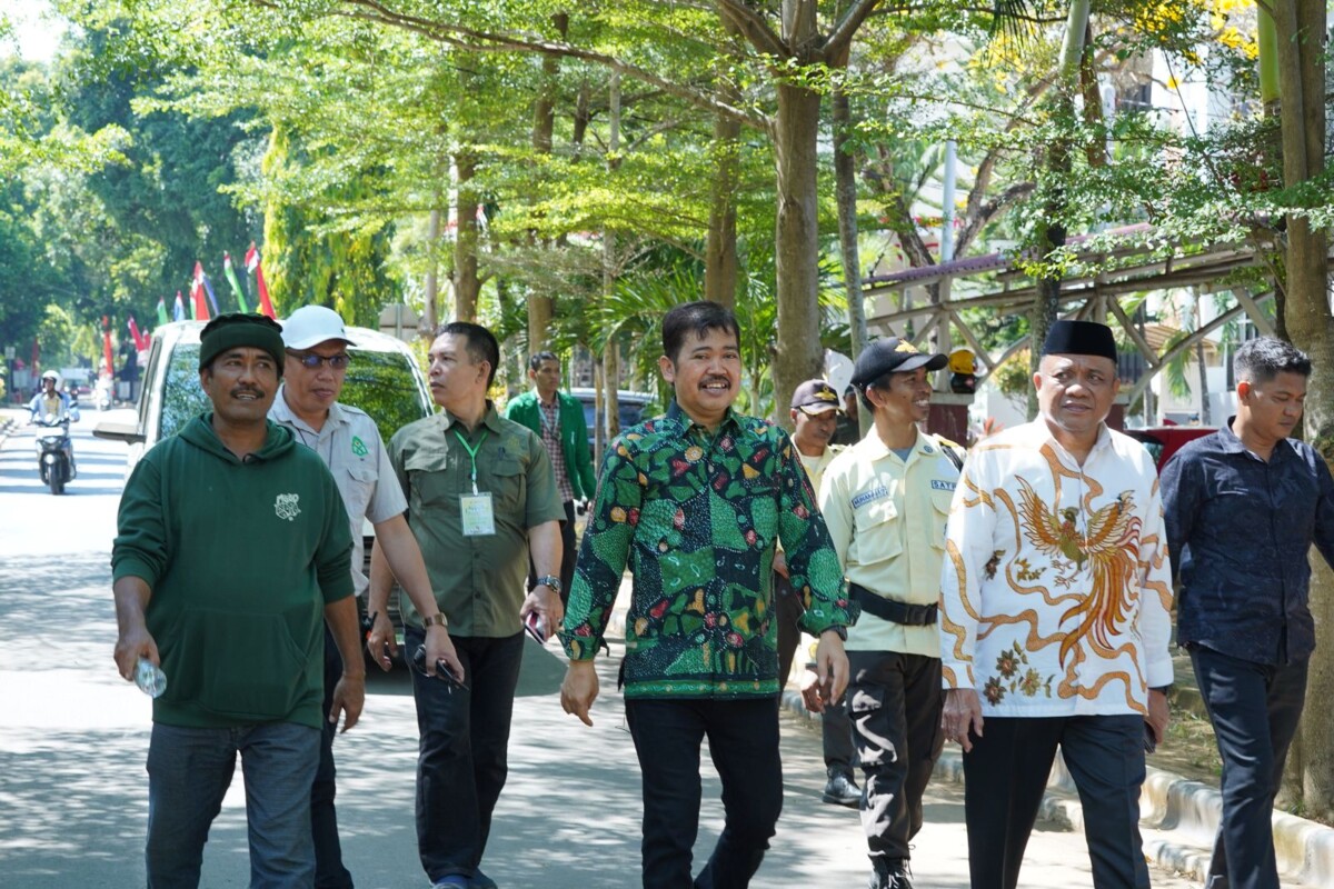 Pimpinan UIN Alauddin Pantau Pelaksanaan PBAK 2025 di Hari Kedua