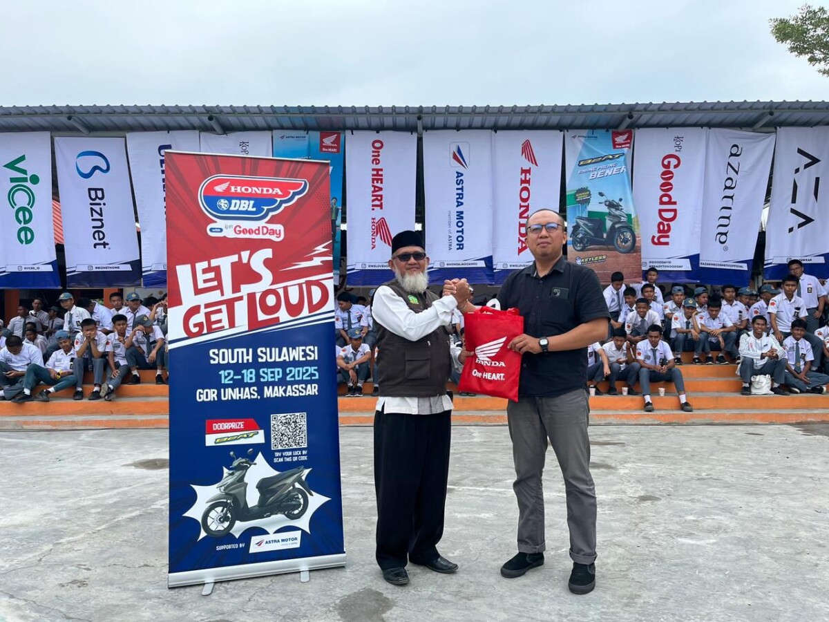 Honda DBL 2025 South Sulawesi Series, Asmo Sulsel Roadshow Panaskan Semangat Pelajar