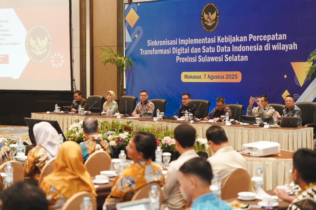 Rakor Kemenko Polkam di Sulsel Bahas Pencegahan Kejahatan Digital dan Judi Online
