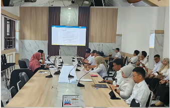 Hadiri Rapat Evaluasi, Kadis Kesehatan Makassar Pantau Kinerja APBD 2024