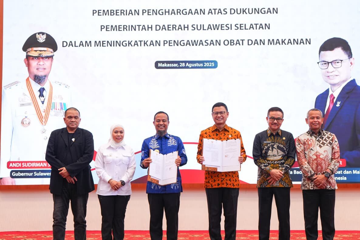 Gubernur Sulsel-BPOM Teken MoU Hibah Lahan dan Pendirian Politeknik Rp1,7 Triliun