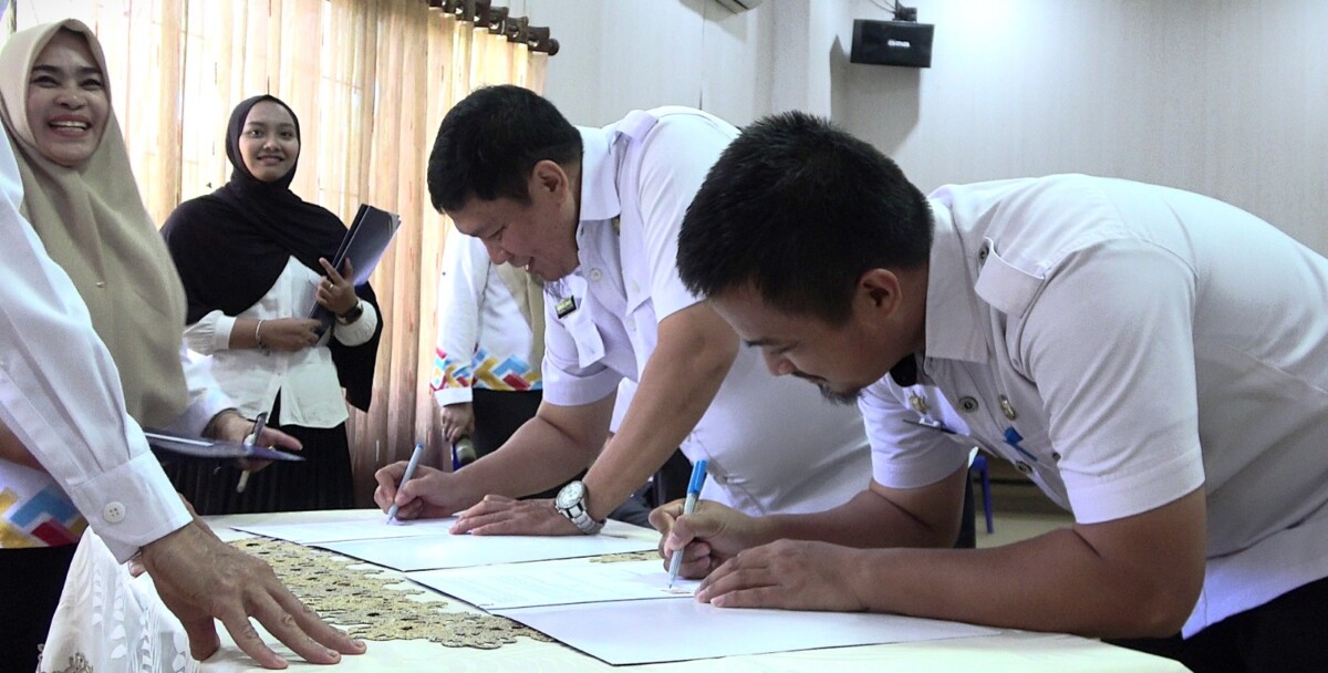 Disdukcapil dan 14 OPD Teken PKs Hak Akses Data Kependudukan