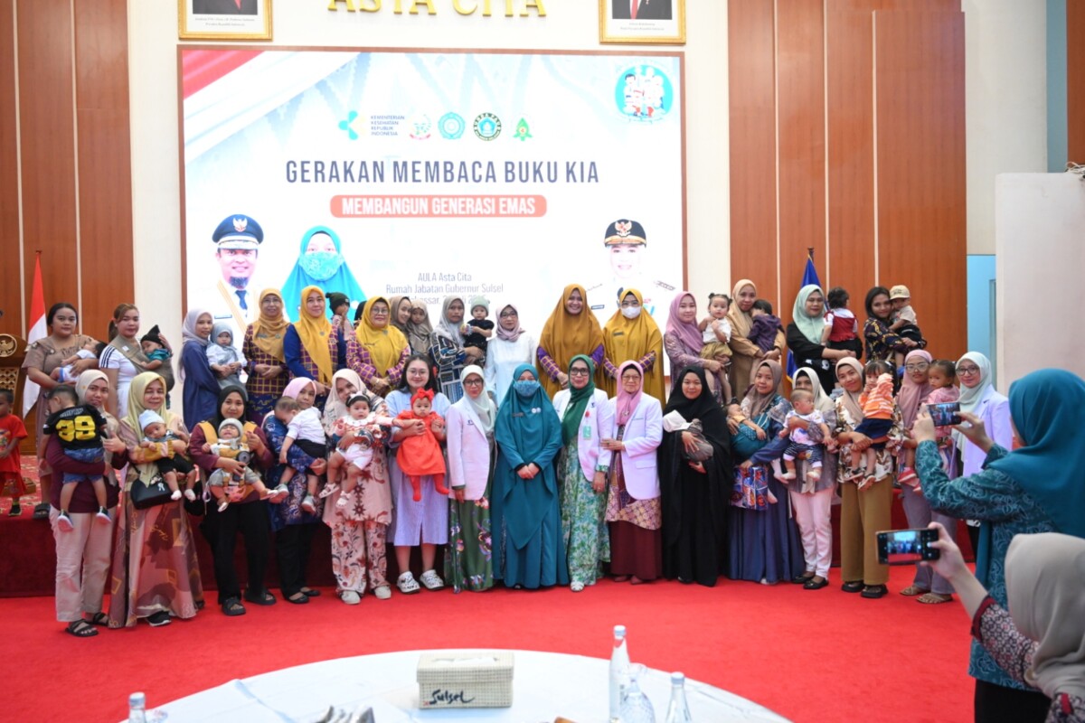 TP PKK Sulsel-IDAI Gaungkan Gerakan Cinta Buku KIA di Hari Anak Nasional 2025