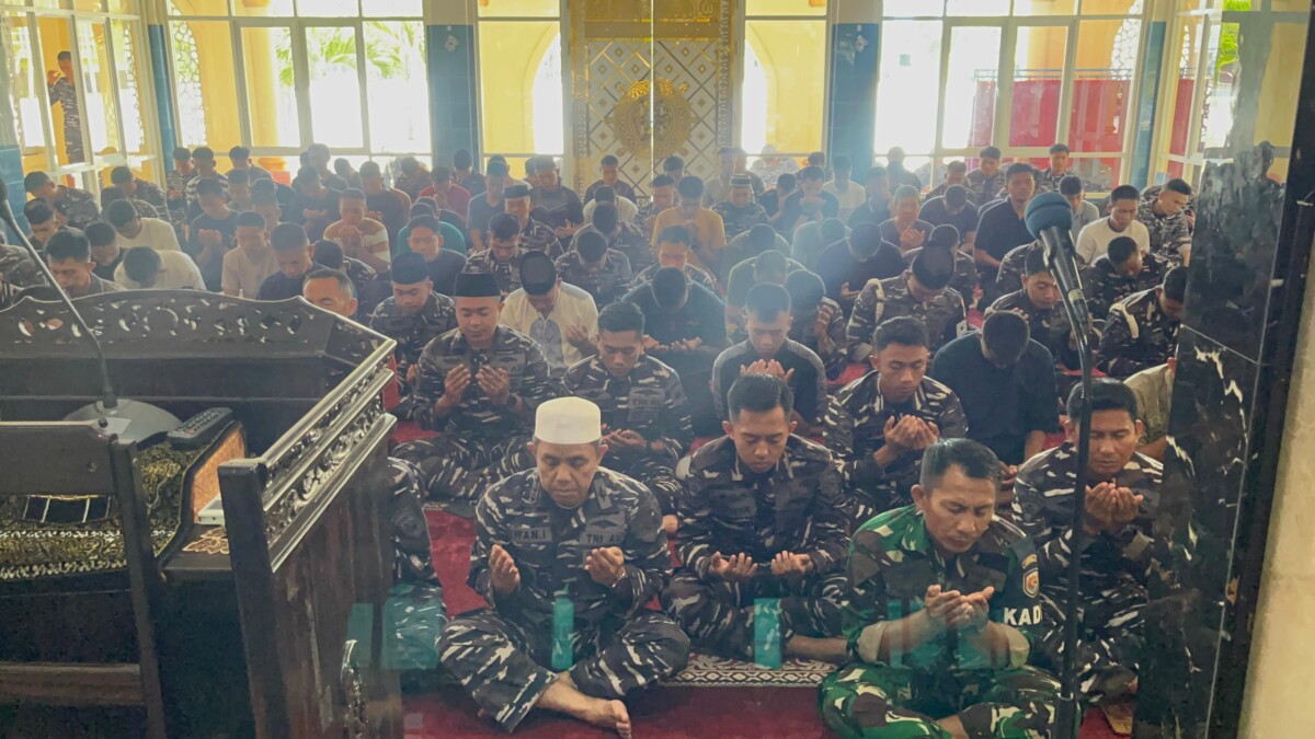 Jalur langit untuk Keselamatan, Keamanan, dan Ketertiban Negeri, Prajurit Kodaeral VI Gelar Doa Bersama