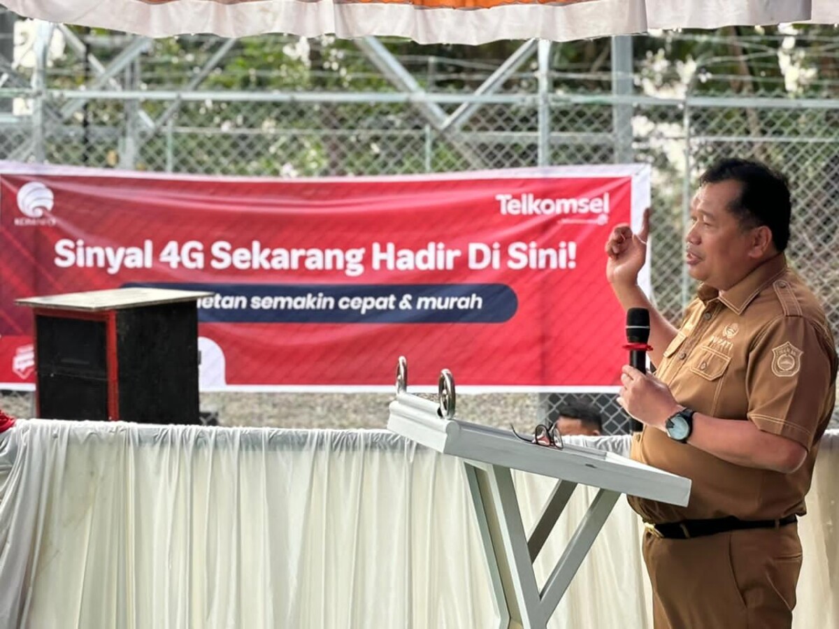 Bupati Takalar Resmikan BTS 4G di Desa Kaleko'mara, Perluas Akses Digital Hingga Pelosok 