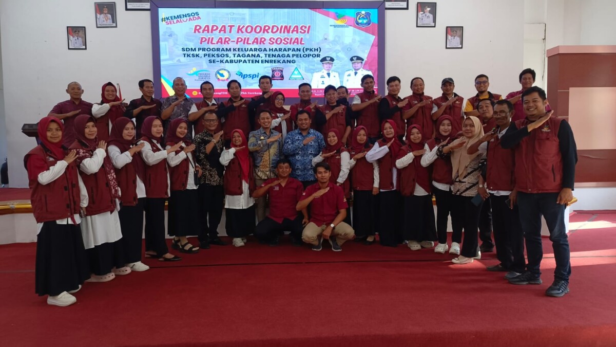 Bupati Dan Wakil Bupati Enrekang Minta Pilar Pilar Sosial Bekerja Profesional