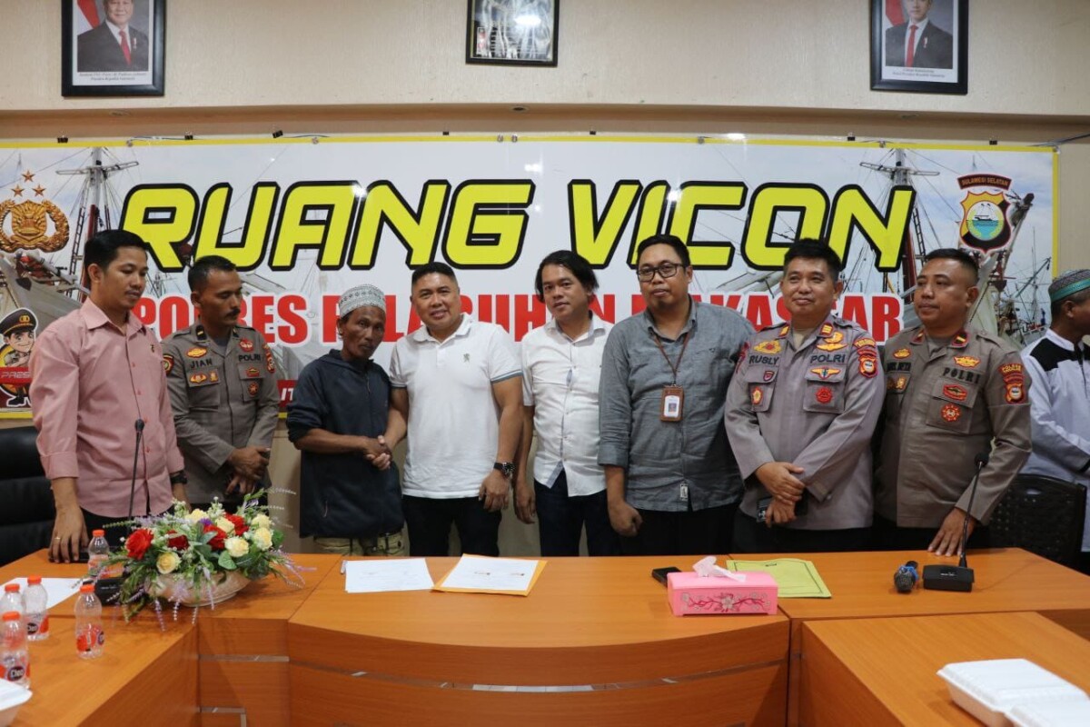 Disaksikan Polisi, Konflik Nelayan Kodingareng dan Galesong Sepakat Berdamai