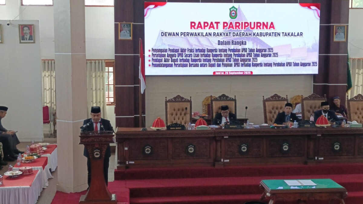 APBD Perubahan Takalar 2025 Naik Rp23,6 Miliar, Fokus Infrastruktur & Kesehatan