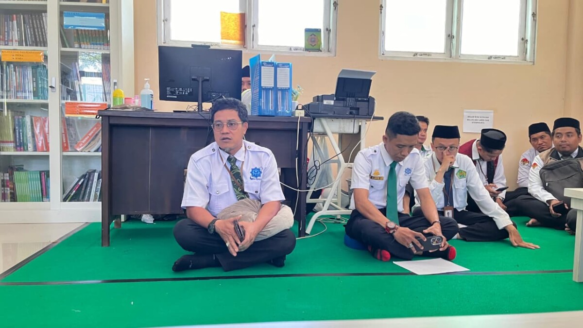 Sosialisasikan Aksi Damai, MAN IC Gowa Rapat Terbatas