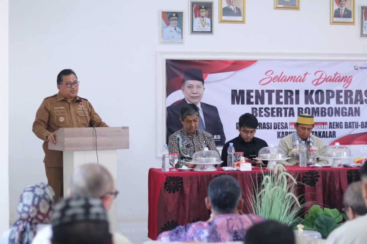 Koperasi Merah Putih Aeng Batu-Batu Jadi Role Model Nasional