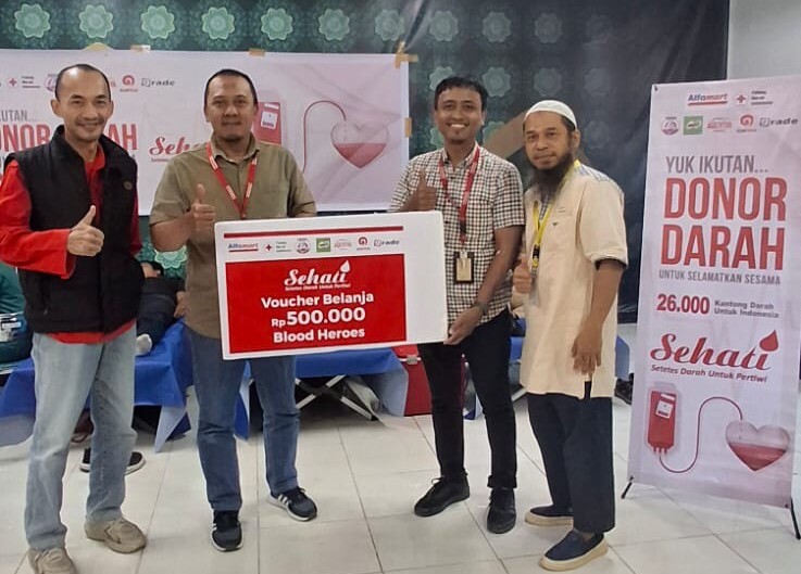 Sambut HUT ke-26, Alfamart Kumpulkan 26.000 Kantong Darah di 34 Kota