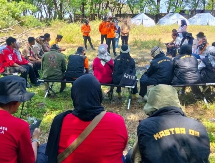  BPBD Makassar Latih Ratusan Warga di Kemah Bakti