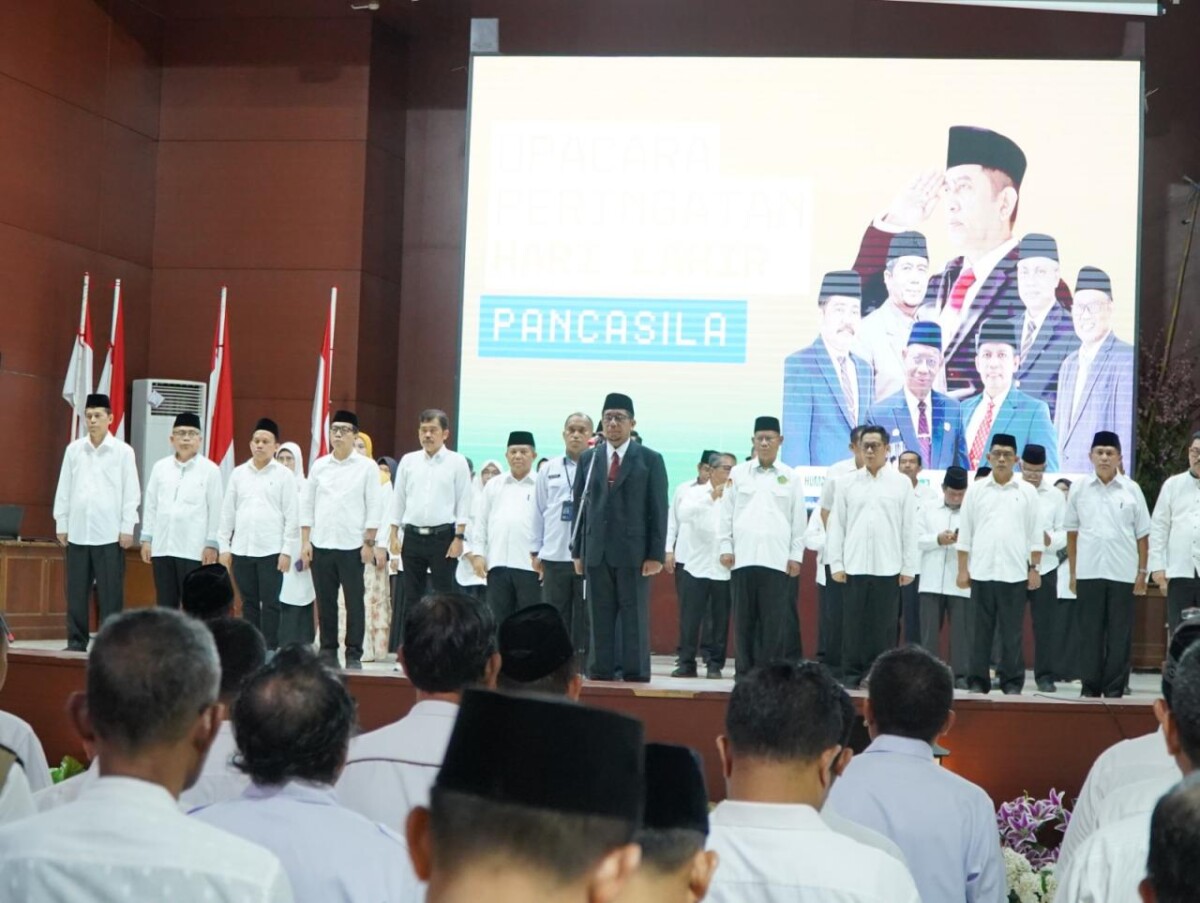 UIN Alauddin Makassar Gelar Upacara Peringatan Hari Lahir Pancasila