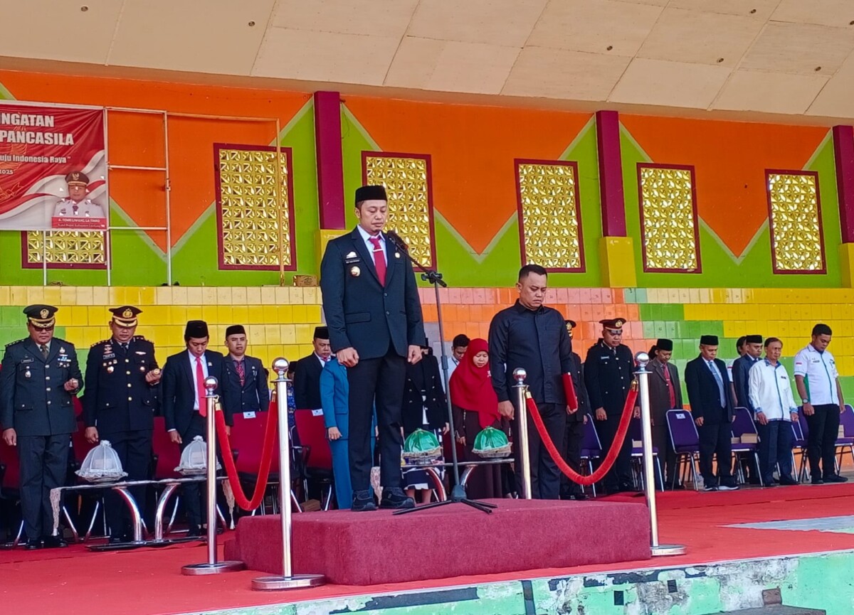 Bupati Enrekang Pimpinan Upacara Peringatan Hari Kesaktian Pancasila