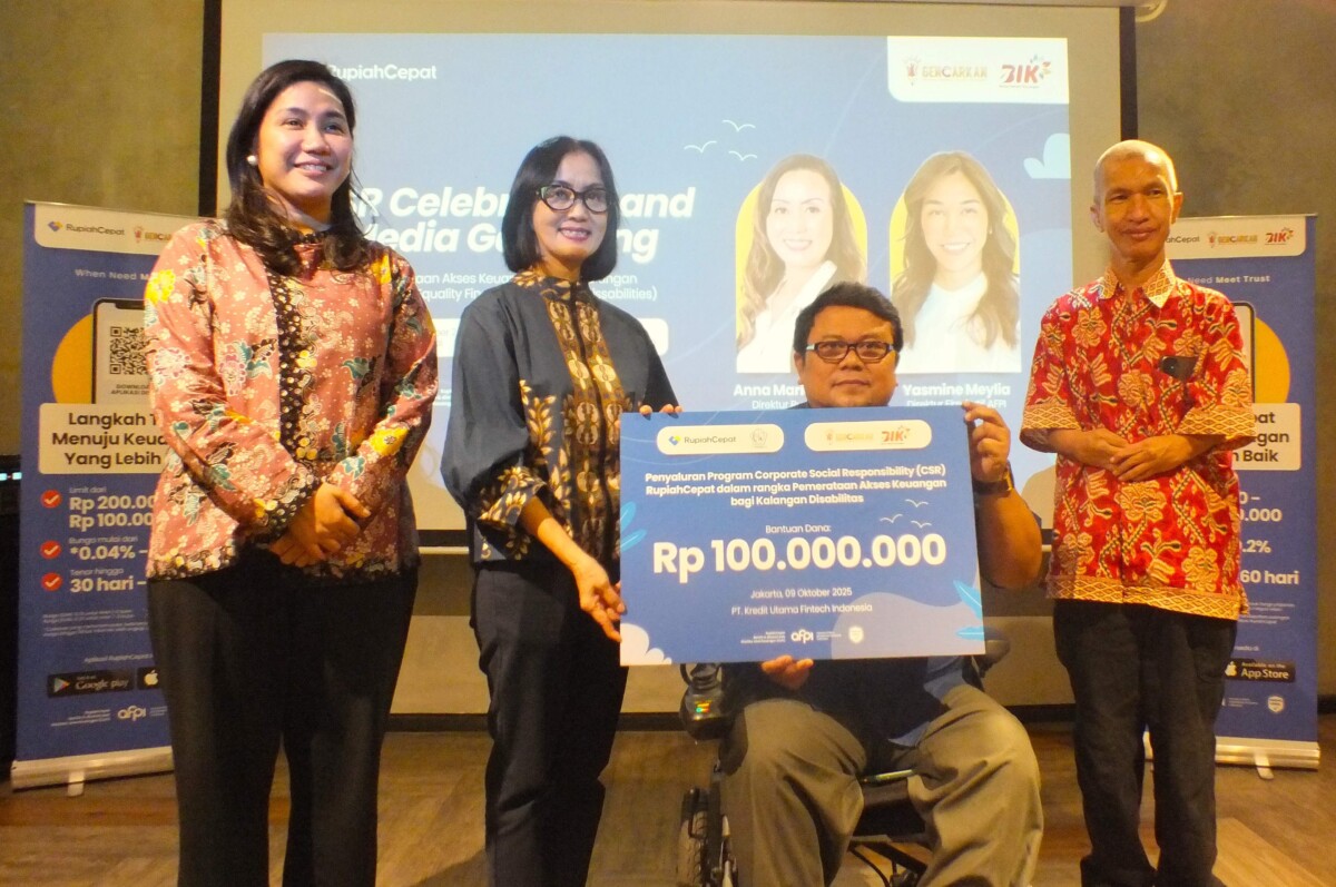 Dorong Inklusi Keuangan, Rupiah Cepat Berikan Edukasi kepada Penyandang Disabilitas