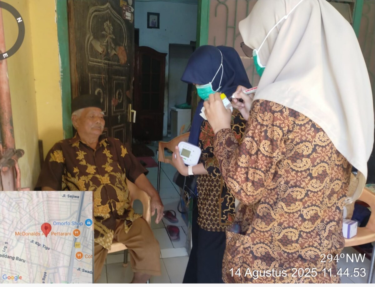 Hantu Mesra: Inovasi Humanis Puskesmas Ballaparang Perangi Tuberkulosis dengan 'Ketukan Sayang'