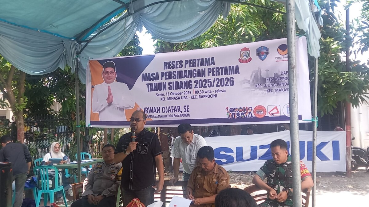Gelar Reses, Irwan Djafar Serap Aspirasi Warga Minasa Upa
