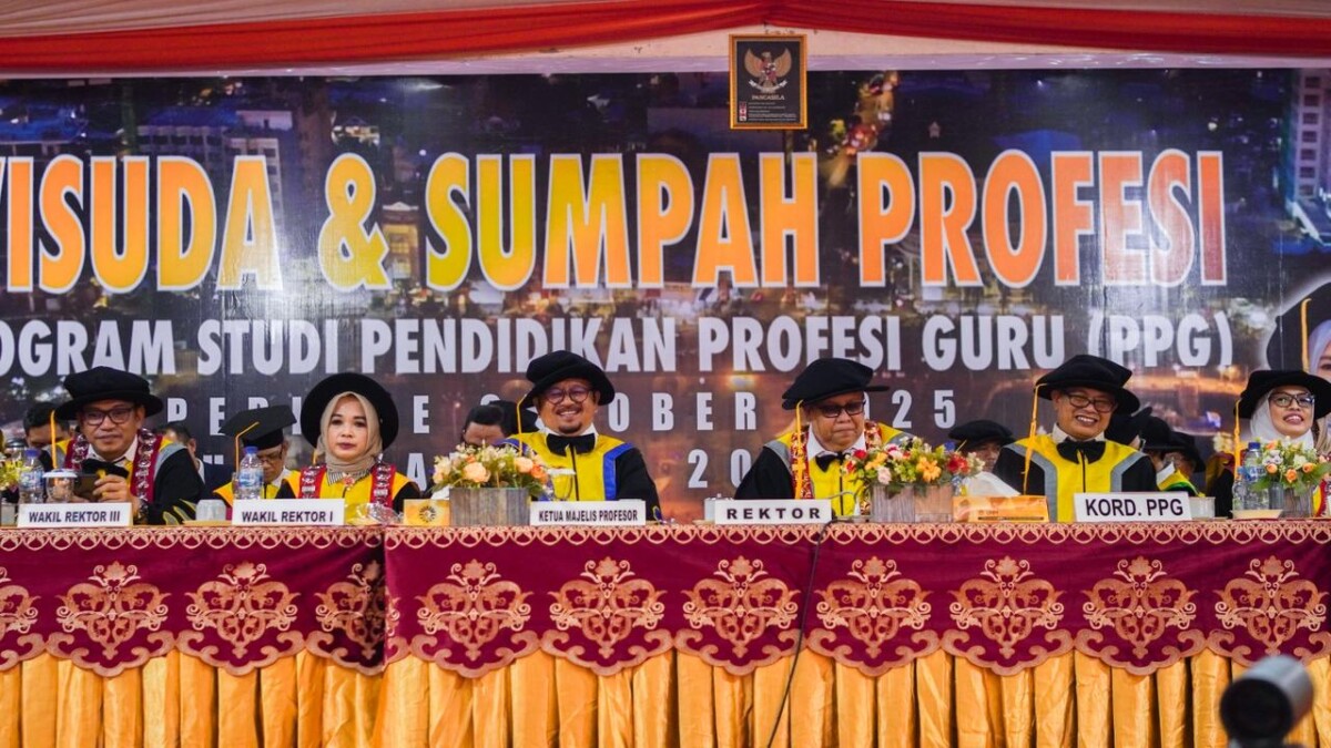UNM Wisuda 929 Lulusan PPG, Rektor Berpesan untuk Terus Mengabdi