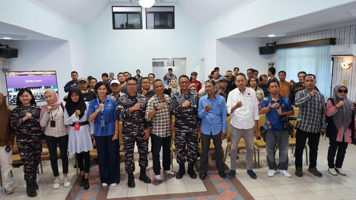 Awak Media Harus Gagah Dengan GIGi Sehat, Kaladokgi TNI AL Yos Sudarso Gelar Coffee Morning Bersama Insan Media