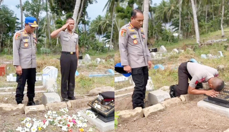 Lulus Jadi Polisi, Habib Asal Jeneponto Kehilangan Ayah Lima Hari Kemudian
