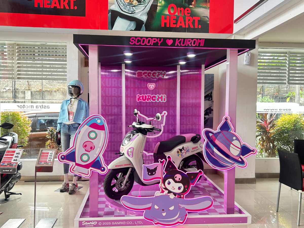 Scoopy x Kuromi Edisi Terbatas Resmi Hadir di Makassar