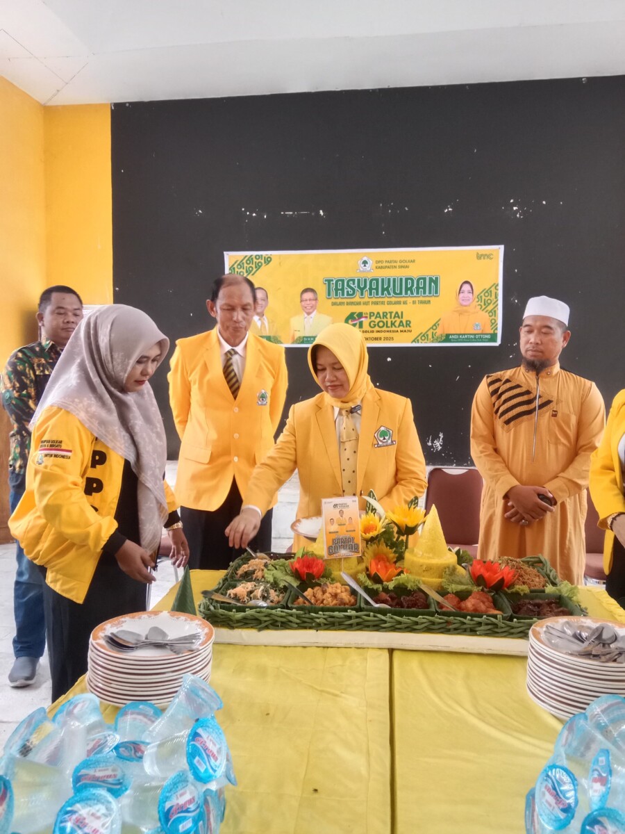 DPD Partai Golkar Sinjai Gelar Tasyakuran HUT Partai Golkar ke-61