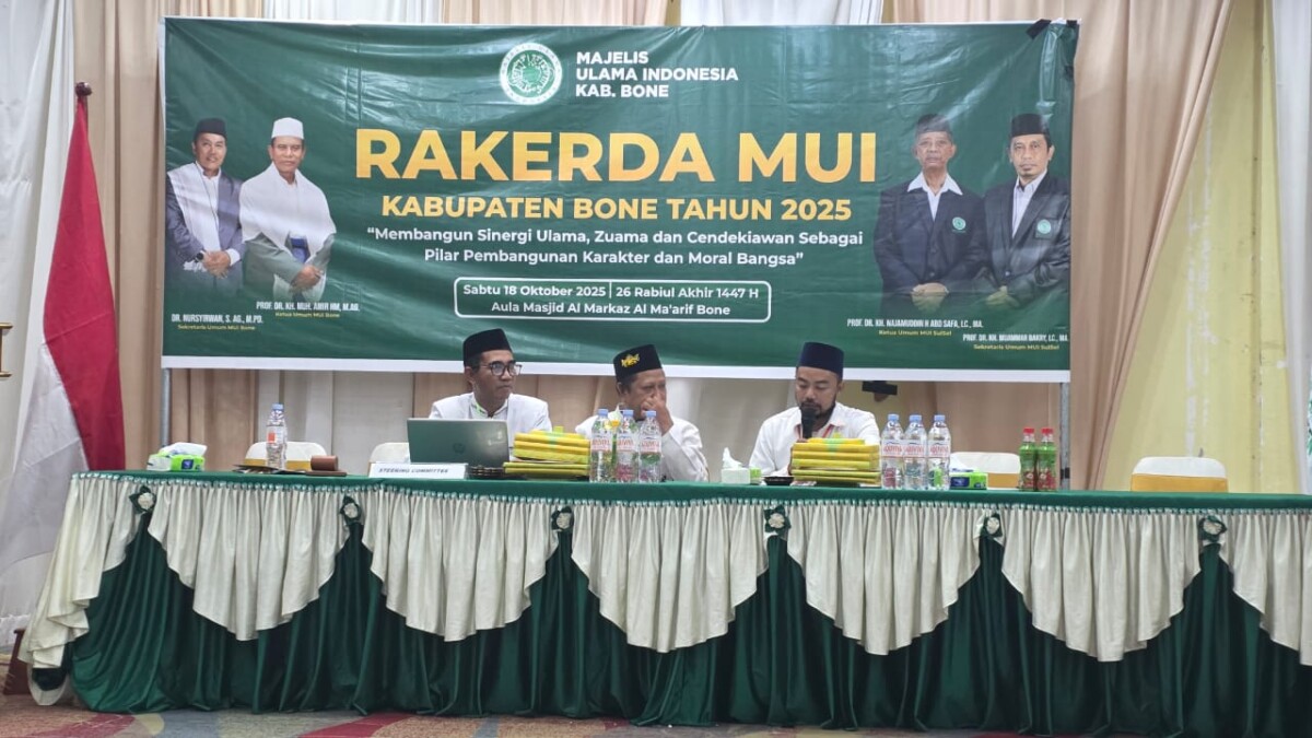 Steering Committee Pimpin Jalannya Rakerda 2025 Menuju MUI yang Bergerak dan Kolaboratif