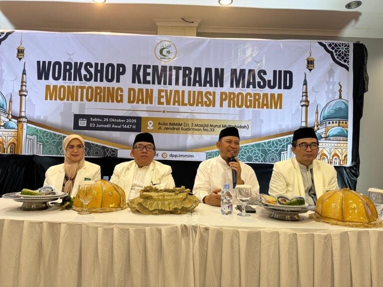 Workshop Kemitraan Masjid, IMMIM Bahas Monitoring dan Evaluasi Program Kemitraan