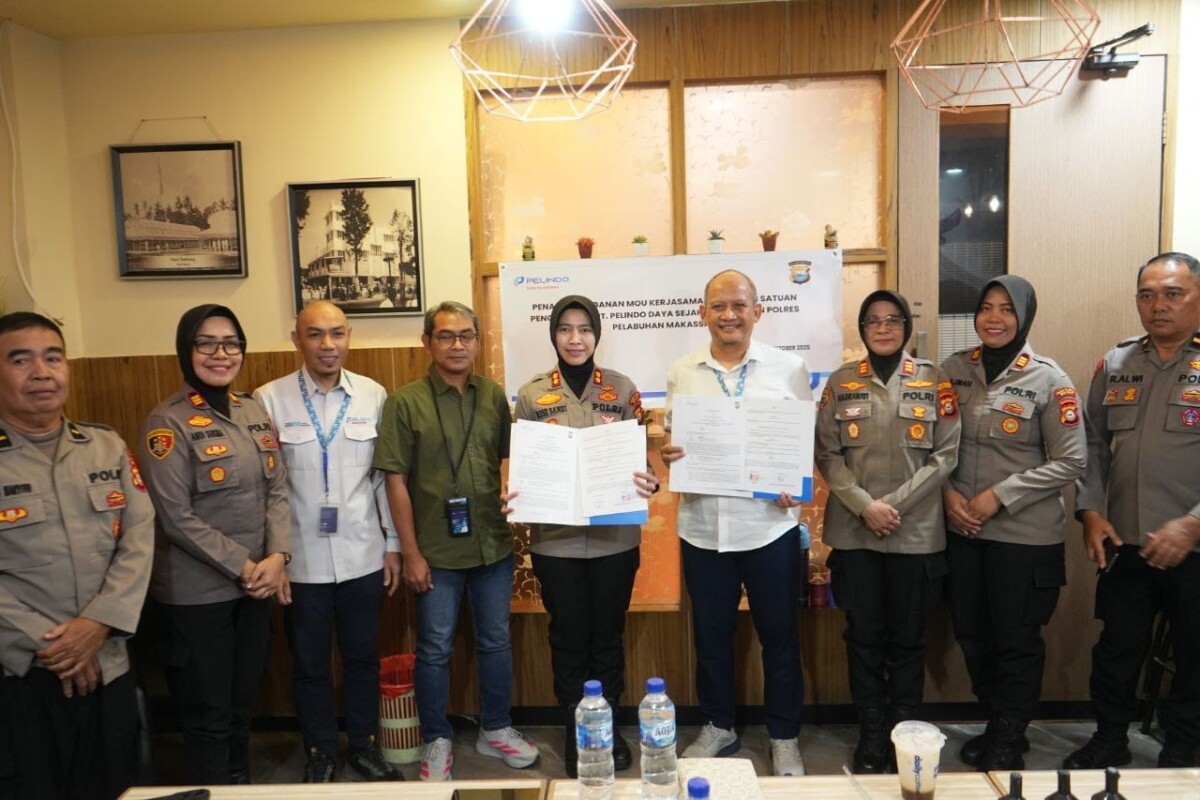 Perkuat Sinergi Keamanan, Polres Pelabuhan Makassar-PT. PDS Teken Nota Kesepahaman