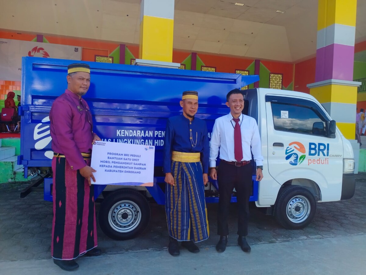 Pemkab Enrekang Dapat Bantuan CSR Dari BRI Sebagai Wujud Kepedulian Terhadap Lingkungan