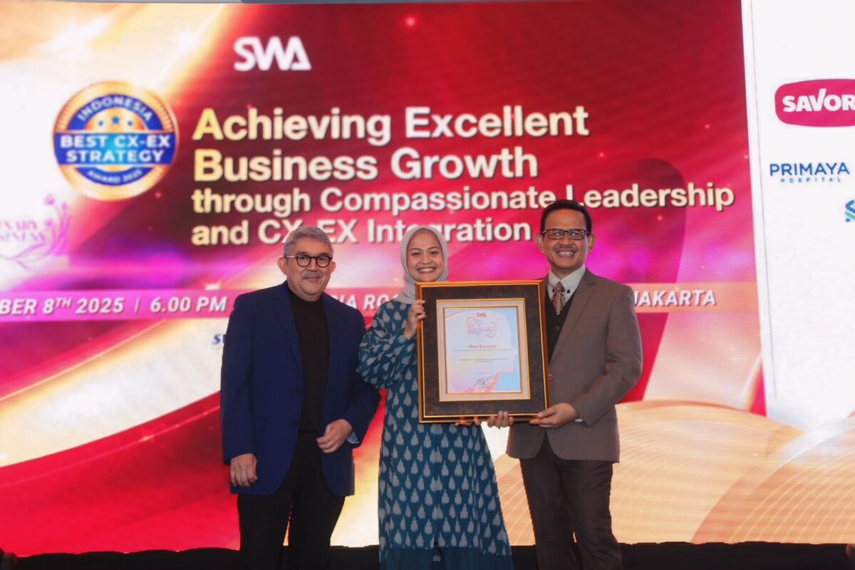 Disa Rizky Novianty, People & Culture Director KALLA Raih Indonesia Most Powerful Business Women Leader 2025