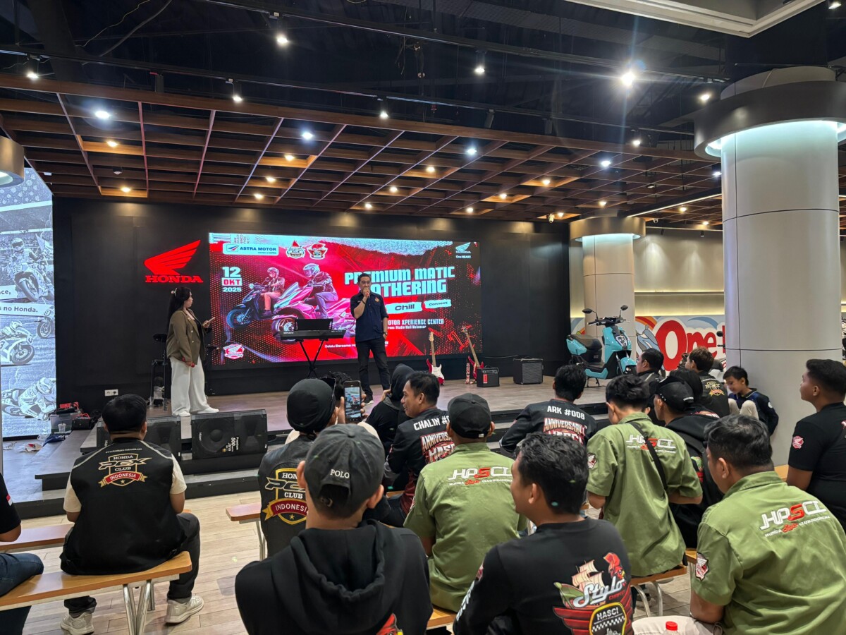 Asmo Sulsel Gelar Kopdar Bareng Komunitas PCX dan Stylo, Sosialisasikan Honda Bikers Day 2025