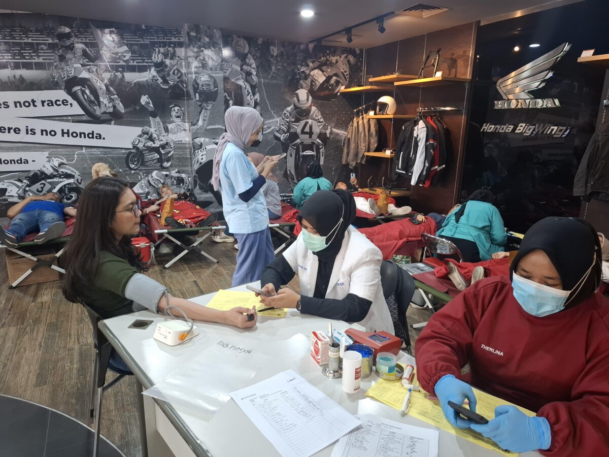 Wujud Nyata Kepedulian terhadap Sesama, Astra Motor Sulsel Gelar Aksi Donor Darah