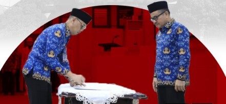 Kepala Bapenda Makassar Hadiri Pengukuhan Ketua KORPRI Makassar PAW 2022-2027