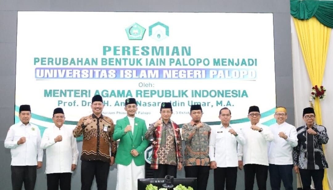 Menag Resmikan UIN Palopo, Kakanwil Kemenag Sulsel Sebut Tonggak Baru Pendidikan Islam di Luwu Raya