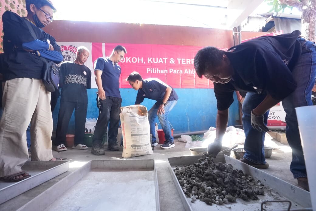 Semen Tonasa Gelar Temu Tukang, Perkuat Kolaborasi Bersama Pekerja Bangunan