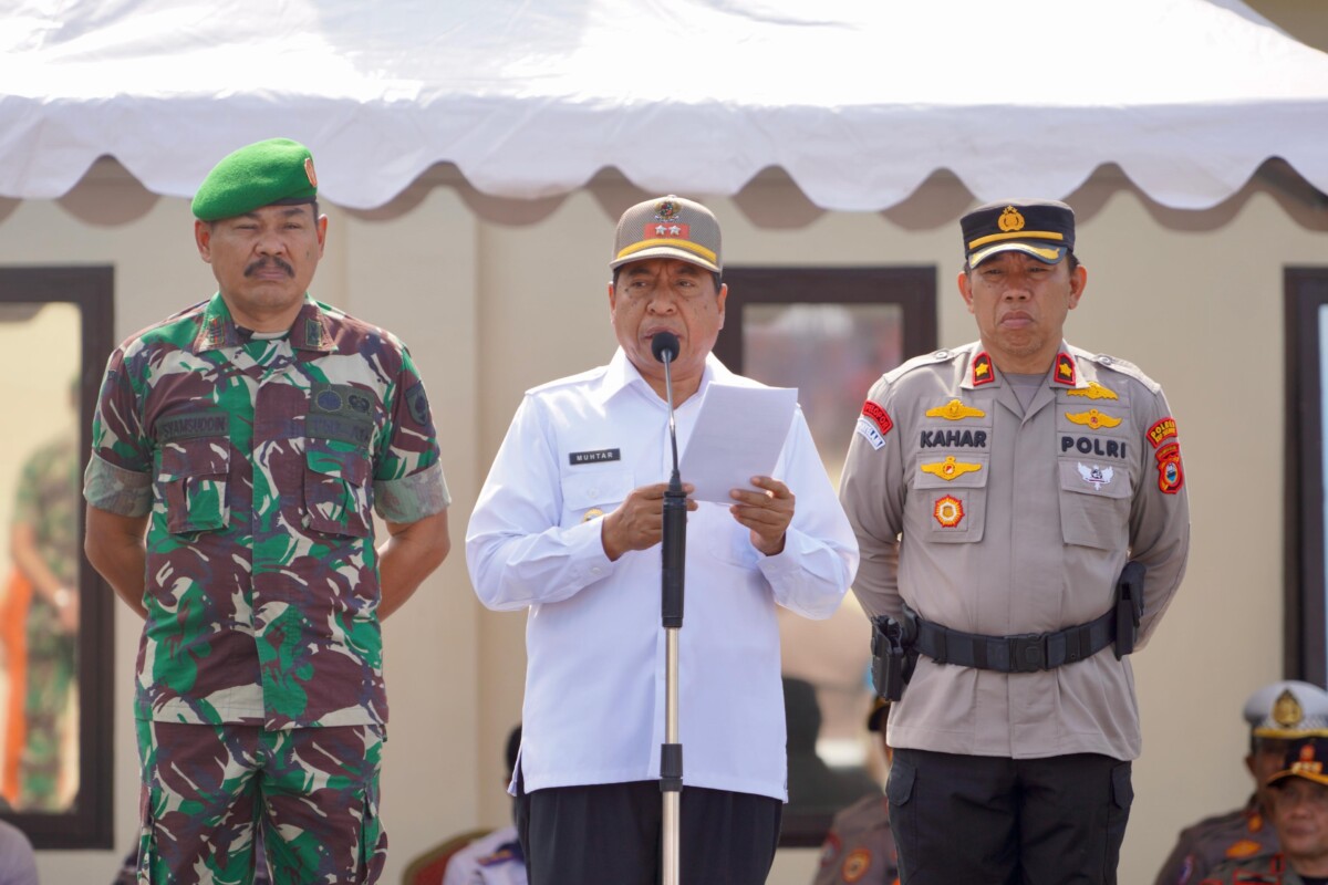 Polres-Pemkab Selayar Gelar Apel Siaga Bencana Hidrometeorologi 2025, Wabup Muhtar Tekankan 8 Point Arahan Kapolri